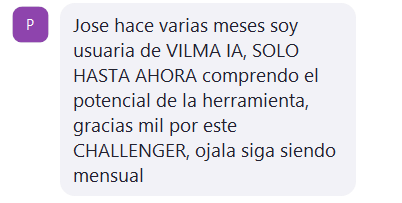 Testimonio 11 sobre Vilma.AI
