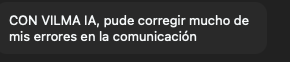 Testimonio 14 sobre Vilma.AI