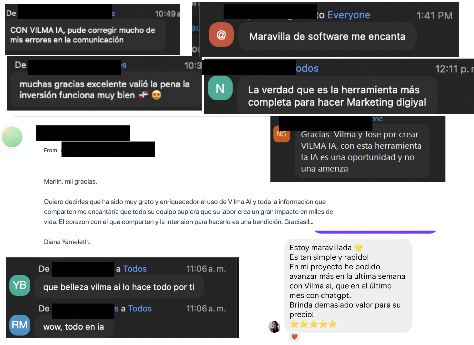 Testimonio 23 sobre Vilma.AI